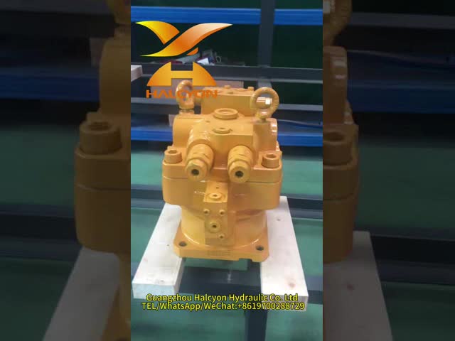 Caterpillar CAT320c Hydraulic Motors-M5X130 Steel Swing Motor for Truck Mounted Excavator