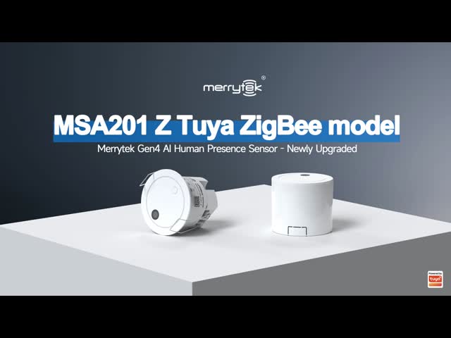 Recessed Mounted 24GHz  Lifesnor Sensor Built In Tuya ZigBee Wireless Module MSA201 Z