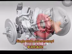 Mercedes Benz K24 Turbocharger 53249706404 for 711D OM364A Engine