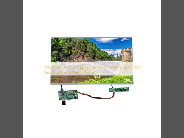 30 PIN Industrial Touch Displays 1920*1080 Resolution LVDS Touch Panel 24 Inch