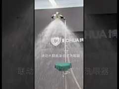 BH30-2011 ANSI Z358.1 Eyewash Station with Stainless Steel Bowl