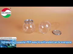 250ml PET Beverage Can for Juice and Soft Drinks - Cold Filling