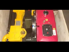 Bomba de lama triplêx de acção única para levantamento geológico utilizada para máquinas de perfuração terrestre video