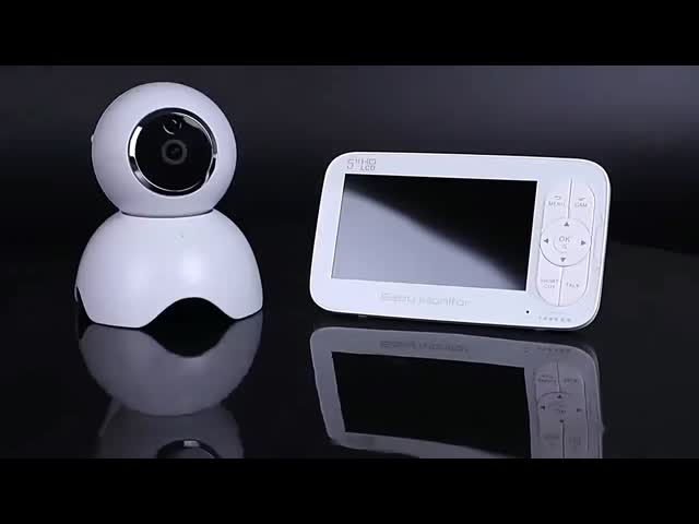5 Inch 720P Baby Monitor with Two-Way Audio and Night Vision