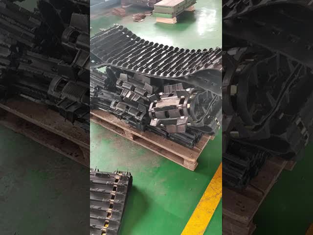 Custom tracks specially for ATV UTV snow bike snowmobile Robotics tracks free sample