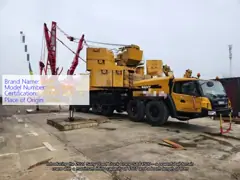 2021 Sany Used Truck Crane SAC2000E All Terrain Crane 200 Tons Lifting