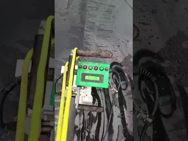 Liquid Crystal Display CX300 Hot Wedge Welder Dual Purpose Machine