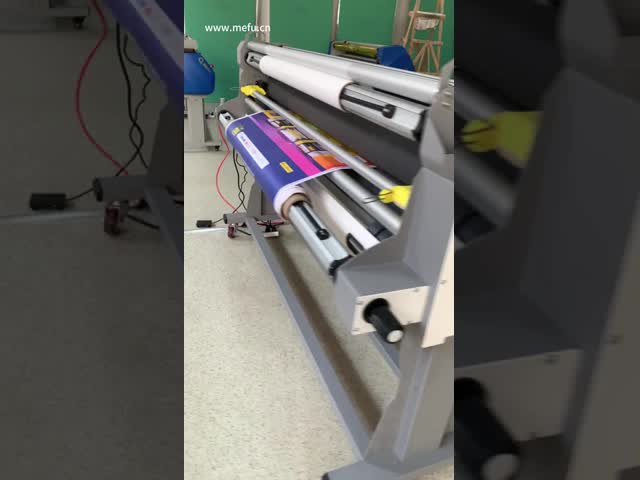 Silicone Hot Roller Laminator High Speed Industrial Roll Laminator Machine