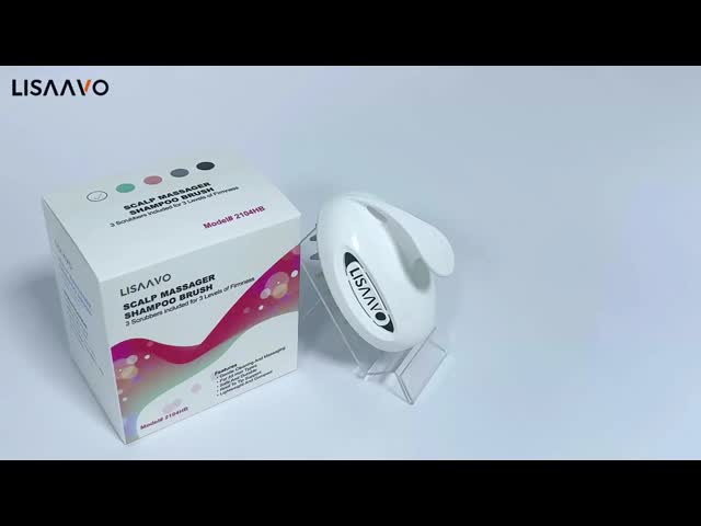 Interchangeable Scalp Massager Brush Soft / Moderate / Hard Scalp Massage Hair Wash