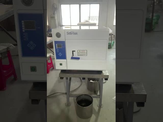 50 Liters Front Lading Bench Top Steam Sterilizer Small Composite Without Printer