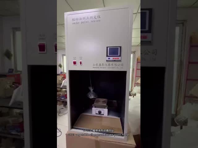 Plant Oil smoke point meter screen LCD display with working environment of temperature -10-40 deg C 220V, 50Hz