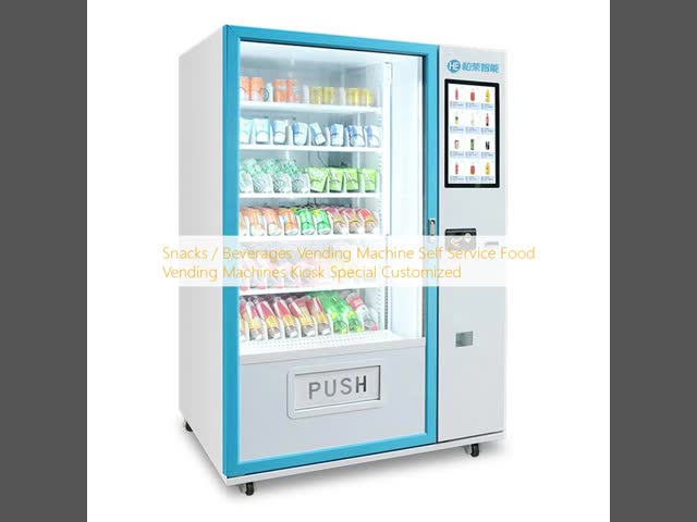 Snacks Beverages Vending Machine