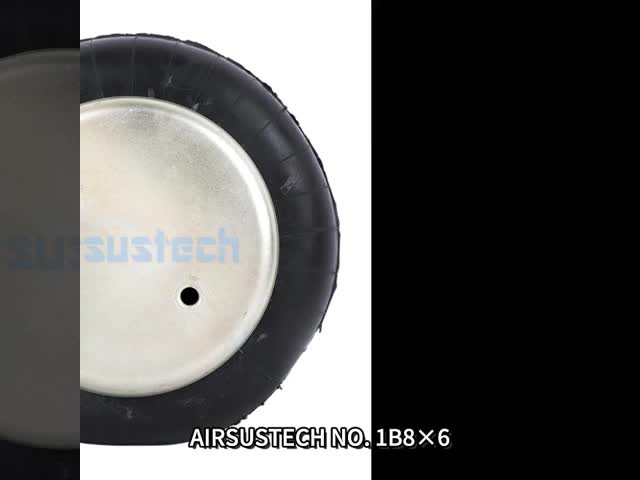 Firestone W01-358-7598 1/4NPT Single Convoluted Rubber Air Spring for Reduce Shock