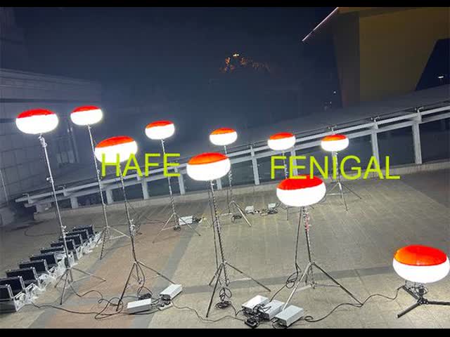 400W LED Inflatable Light Tower Soft Light for Work Areas Easy Setup