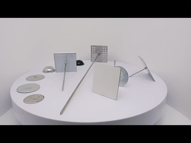 Aluminum Self Adhesive Insulation Hangers With Washer Traditional Design For Office Building