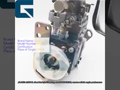 0445020067 0 445 020 067 DX225LC掘削機用燃料注入ポンプ video