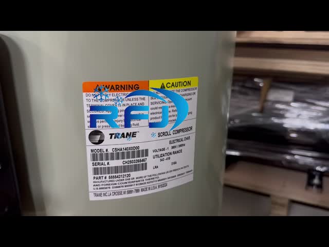 CSHA140X0D00 Trane Tandem Type Compressors 380V-3PH-60Hz