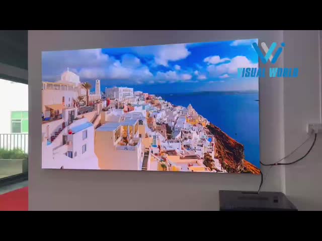 P0.9 Small Pixel Pitch LED Display Full Flip-chip COB Front Service For Home Cinema