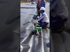 220V CX600 Geomembrane Hot Wedge Welding Machine 1.4 Kw
