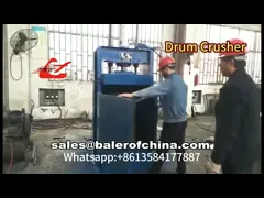 China Heavy Duty HMS Hydraulic Scrap Metal Compactor Recycling Baler Side Push Out supplier