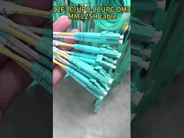 3M LC-LC Singlemode Fiber Optic Patch Cord with 3.0mm Diameter and Low Insertion Loss