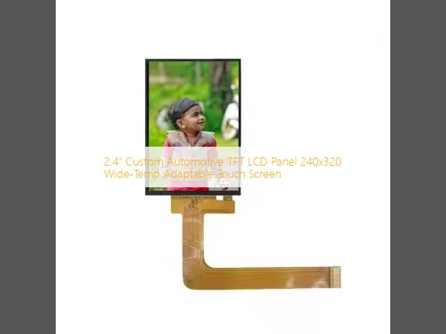 300nits Custom TFT LCD Display 2.4 Inch Touch Display Panels 240x320 Resolution