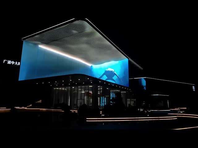 Display LED à vista 3D à prova d'água LED Digital Signage Display para loja de retalho
