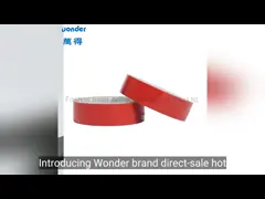 Red PE Foam Double Sided Adhesive Tape 36mm Width Hot Melt Base