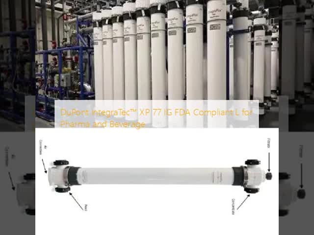 DuPont XP 77 IG 8 Inch PVDF UF Membrane for Pharma and Beverage