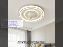 wholesale   Modern Minimalist Ceiling Fan Light , Creative Lighting Ceiling Fans Remote Control