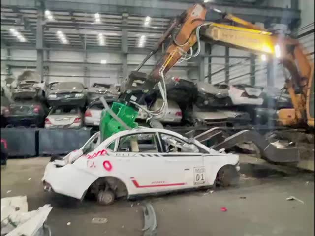 320-350 Ton Excavator Hydraulic Grapple Shear Metal HNS300 HNS400 Heavy Duty 120bar