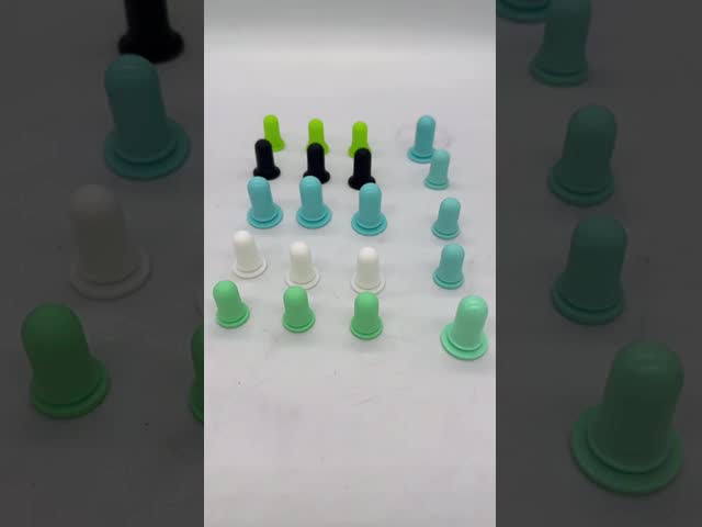Black White Or Assigned Color Rubber Bung Stopper In Custom Size Waterproof 40-80 Shore A Hardness