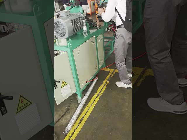 Prestressed Metal Corrugated Pipe Extrusion Equipment Metal Tube Production Machine