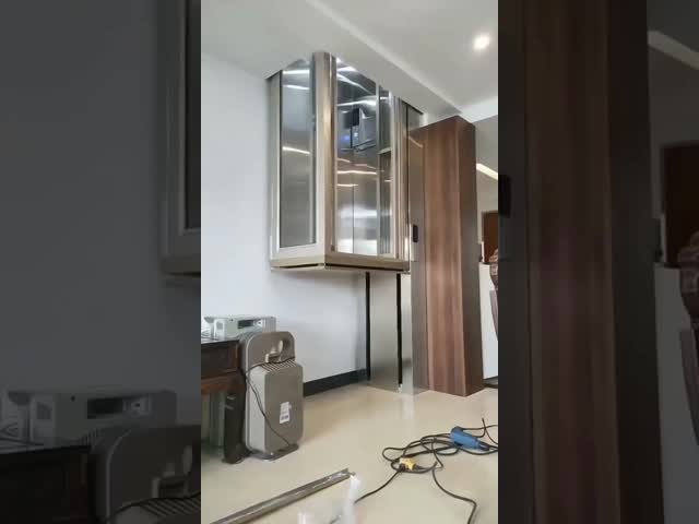 Elegant Glass Home Elevator | Quiet Hydraulic Lift for Modern Houses