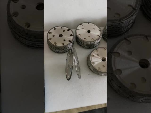 145*4.8*16*6mm B80/100 Electroplated CBN Cyclone Grinding Wheel For Chain SawSaws