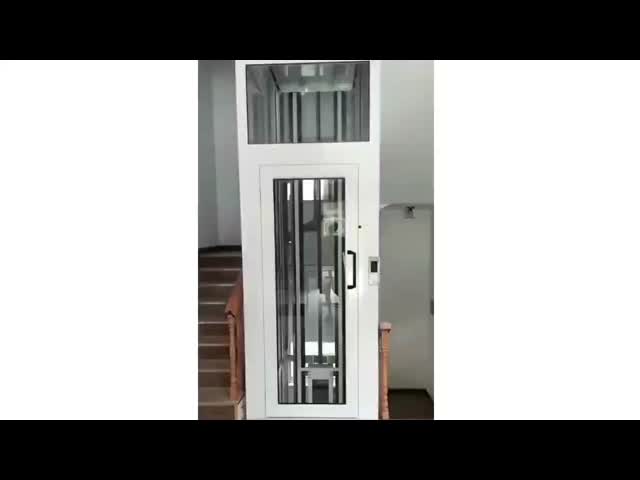 Slim MRL Backpack Home Elevator | Space-Saving Traction Lift