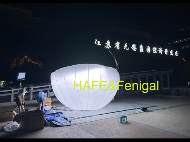 Artemis Sphere LED Helium Lighting Balloon Perfect for theaters churches and more customizable to your needs