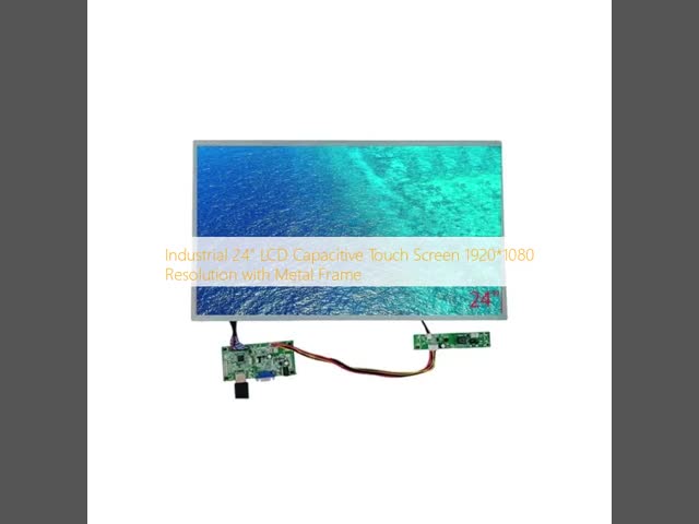 1920x1080 Full HD Panel 24 Inch TFT LCD Capacitive Touchscreen Industrial