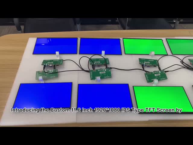 11.6 Inch Full HD Panel 1920x1080 LCD TFT Panels With 30 PIN EDP Interface