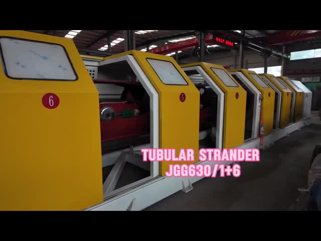 Fast Speed Tubular Strander & Closer 315/1+18 For 1mm 1x19 Stainless Steel Wire Rope