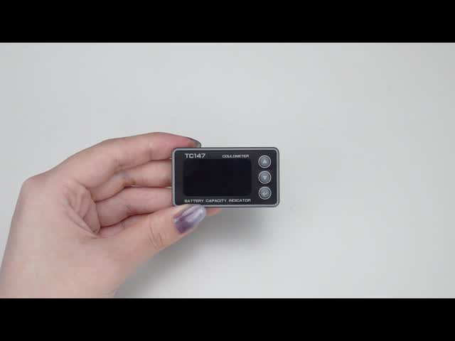 TC147 1.47-inch Color Screen Battery Monitor 8-80V 0-150A Battery Pack Display