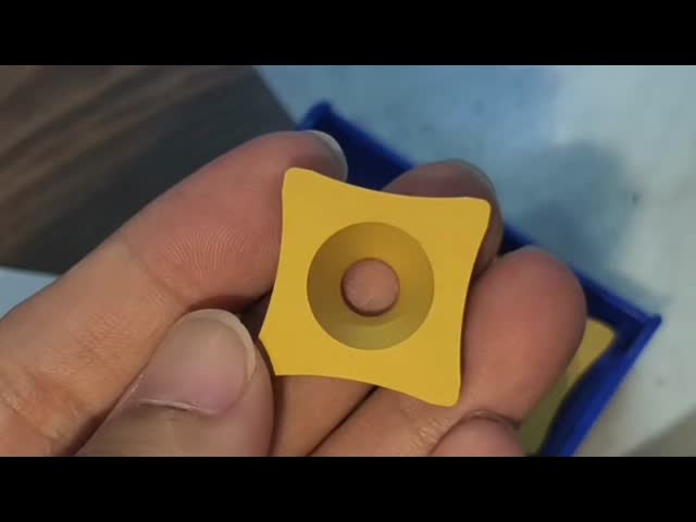 SPUB-63A Tungsten Carbide CNC Milling Insert for Steel Parts DIN Standard