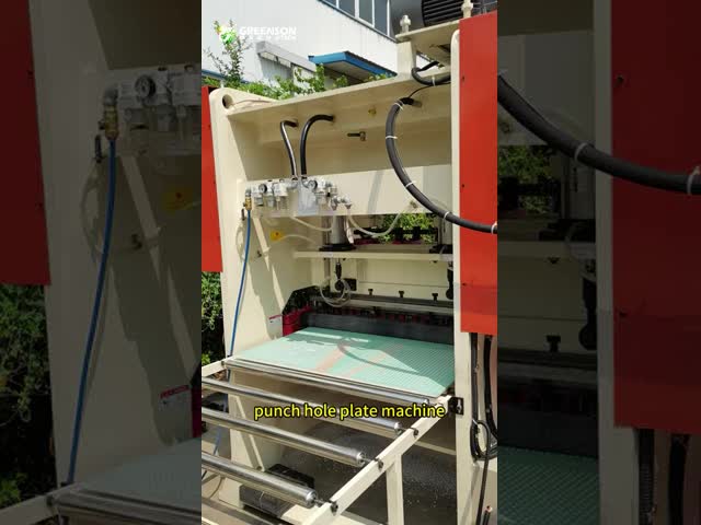 Punch Hole Plate Machine Plaster False Ceiling Punching Machine For Small Business
