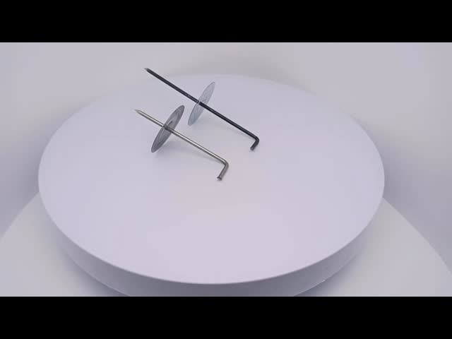 Power Plant Boiler L Shaped Anchor Removable Insulation Blanket With Self Locking Washers