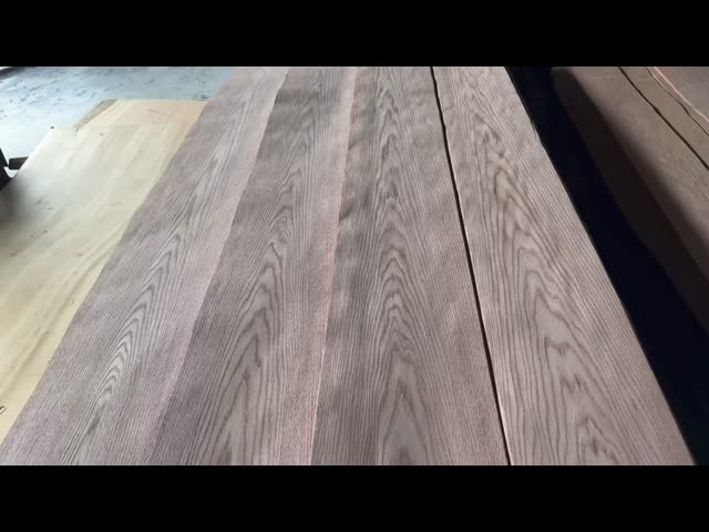Customize Red Oak Crown Cut Veneer Custom-Made to Your Custom Project Specifications
