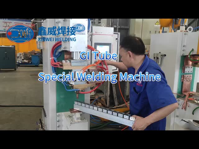 Soudeurs de résistance à plusieurs points soudeurs de la machine à souder pour tube galvanisé vidéo