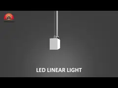 Dimmable LED Linear Light Fixture with 85 Degree Beam Angle