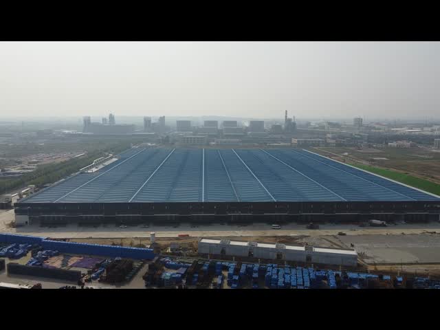 Prefab Steel Structure Warehouse Workshop Large Span Industrial Building