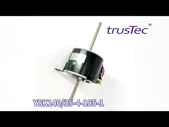 48 Frame Fan Coil Motor  - 185W 1/4HP 230V 50/60HZ 1300RPM/3SPD