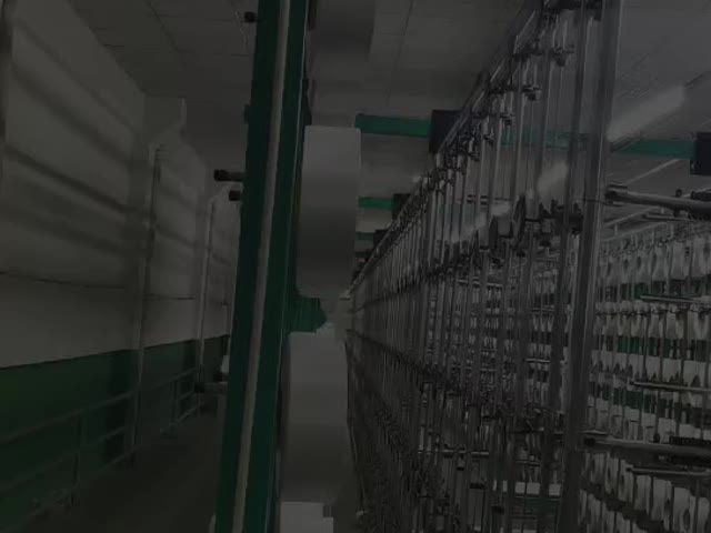 7500W High Power Warping Machine For Hook And Loop Yarn With 380 V/440 V Volt And 700*410mm Beam Type